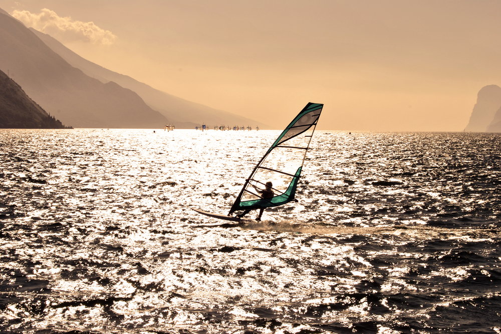 windsurf lago di garda trentino