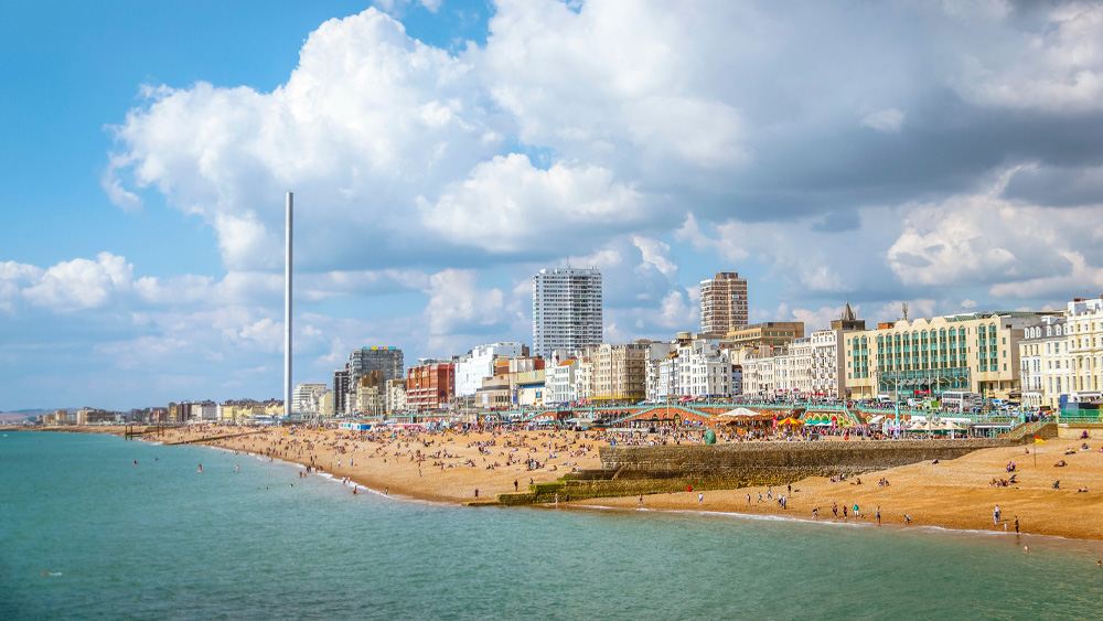 Brighton - spiaggia - Regno Unito